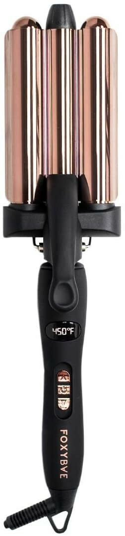 Newly Released FoxyBae- Rose Gold Wavy Baby- Triple Waver | eBay display picture 3