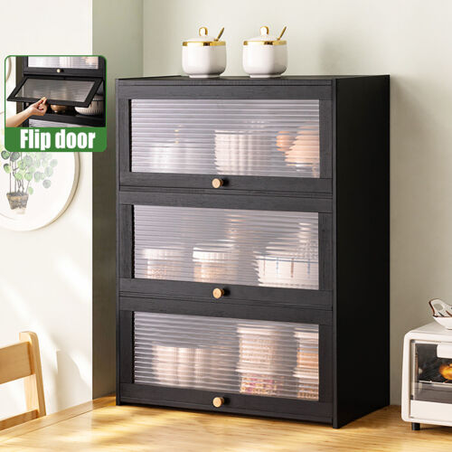 Stylish Black Storage Cabinet for Home Organization and Space Saving - Picture 23 of 24
