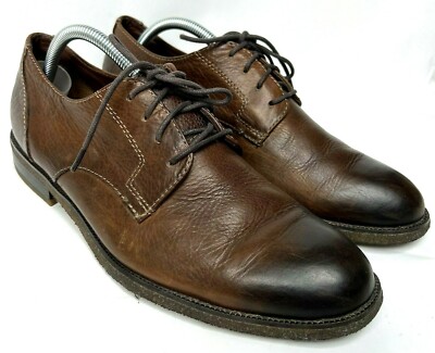 J&M 1850 Men’s Lace Up Leather Gray Oxfords Johnston & Murphy | Shoes | Johnston Murphy Jm 85 Mens  main image 4