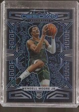 2022-23 PANINI OBSIDIAN WENDELL MOORE JR. ROOKIE RC #184 TIMBERWOLVES