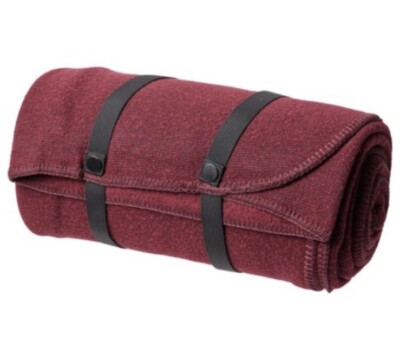 SmartWool merino wool Trail Oversized Throw Blanket Ruby Red