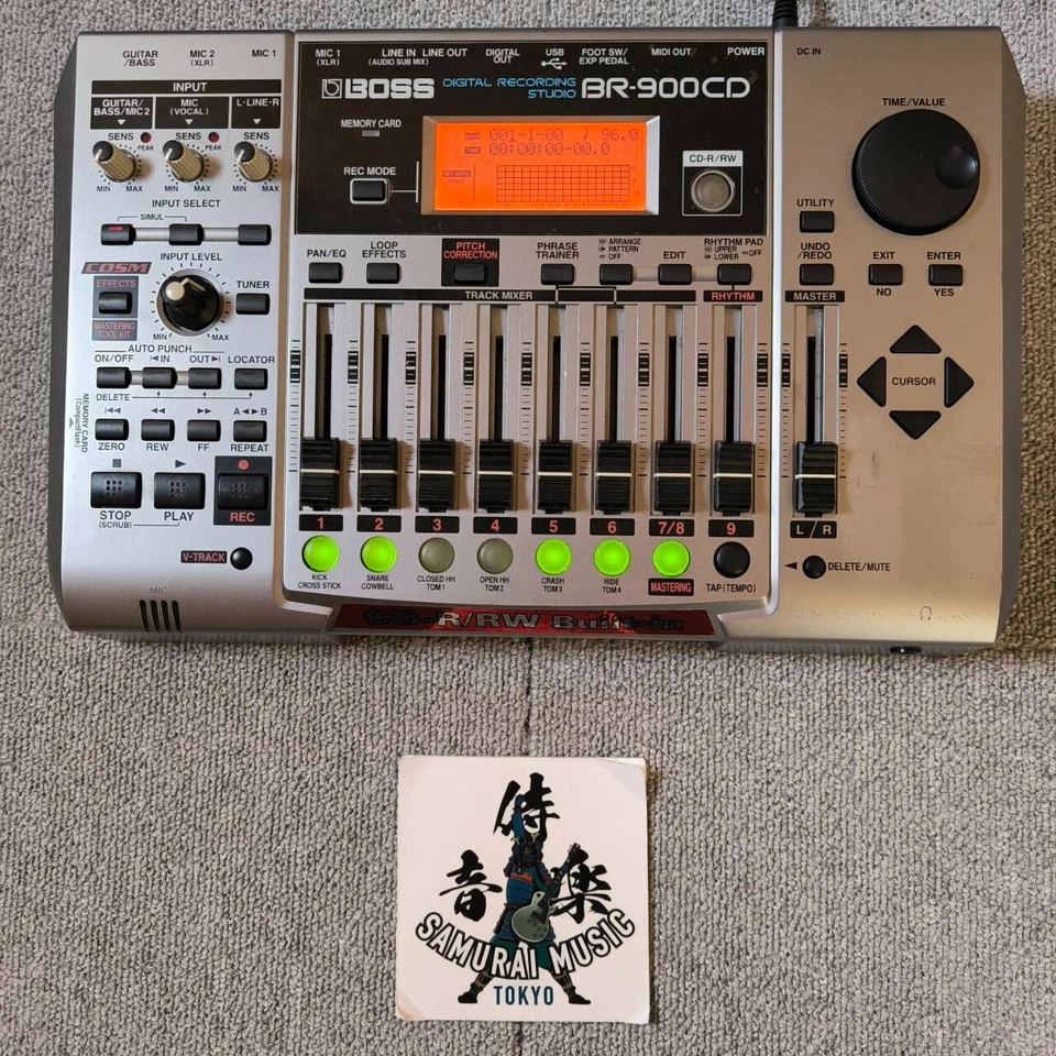 BOSS BR-900CD MTR Digital Recording Studio8-Track Multitrack Recorder From Japan - Image 2 of 4
