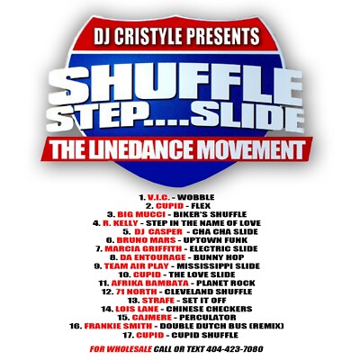 SHUFFLE STEP SLIDE: Stepper's Music!!! (MUST HAVE)