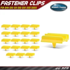 20Pcs 5.5 mm Nylon Fasteners Rocker Molding Clips for BMW E90 E91 E92 E93 335i