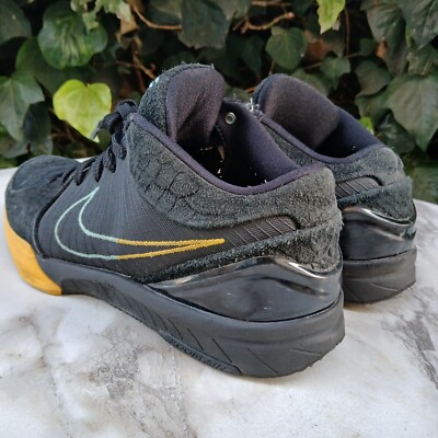 Nike Zoom Kobe 4 Proto Snakeskin Black Men's Size 8.5 | eBay