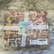 Qeils Reusable Puppy Pads , Washable Pee Pads for Dogs Waterproof Non Slip