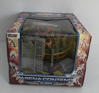 King's Return Mini Arena Contend Super Overlord Power Wrestlers &  Accessories