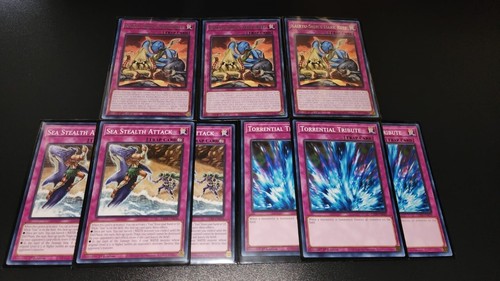 YuGiOh Legendary Ocean Mako Tsunami Water Deck Collection, Torrential Tribute - Picture 7 of 7