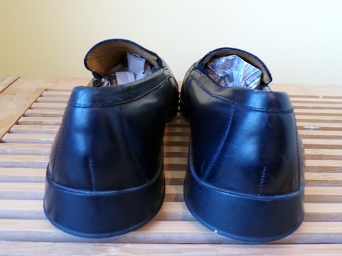 Cole Haan NikeAir Leather Loafer Shoes Mens 10M Slip-On Black - Picture 5 of 14