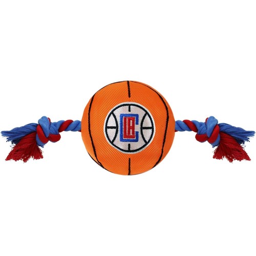 Pets First NBA Basketball Dog Toy with Tug Ropes & Inner Squeaker Tough Dog Toy - Picture 30 of 69