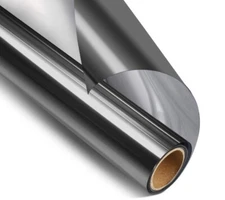 Statint- Privacy Window Film - One Way Mirror Glass Tint - 35.4 Inch X 16.4 Feet