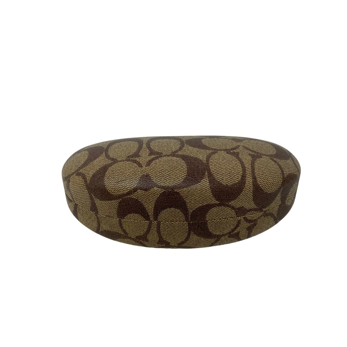 Genuine Coach Eyeglass Sunglass Case Brown Beige EUC Gift  display picture 2