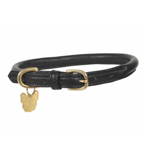 Shires Digby & Fox Rolled Leather Dog Collar - 第 18/28 張圖片