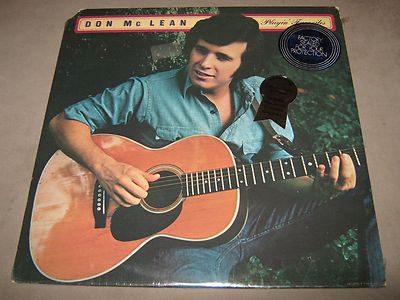 DON McLEAN Playin Favorites ORIGINAL FACTORY SEALED LP 1973 US-LA 161-F CutOut