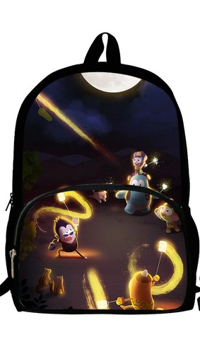 3pcs Mochila Onekiz The Spookiz Show Print Backpack School Bags BookBag - Picture 14 of 34