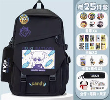 New Anime Jujutsu Kaisen Gojo Satoru Student Backpack Large Capacity Backpack