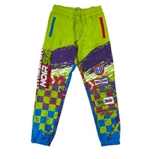 100% AUTHENTIC Maison Noir mens Jogger Medium multicolor