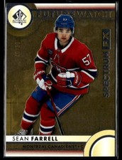 2023-24 SP Authentic Spectrum FX Gold Sean Farrell Rookie /50 #S-64 MB001