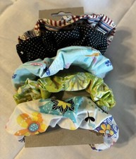 Set of 5 Hair Scrunchies - Assorted Colors