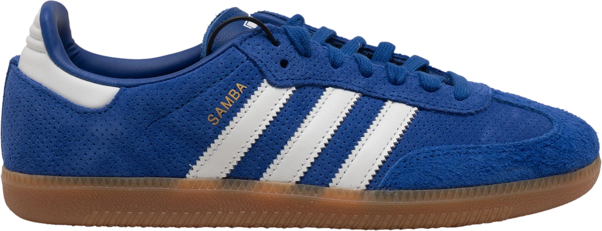adidas gazelle silver green womens adidas Kids' Grade School Samba OG Shoes, Size 7, White/Blue