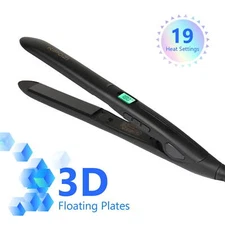 KIPOZI Professional 1 inch Hair Straightener LCD Iron Flat Ceramic Hair Styling
