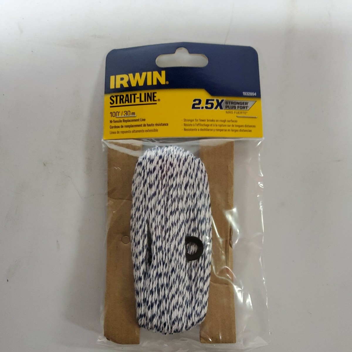 hal　2点 Irwin Strait-Line 1932894 Hi-Tensile Replacement Chalk Line, 100