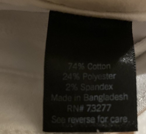 2X-Plus Size Simply Vera Vera Wang Mid-Rise Shaping Denim Leggings White - Picture 4 of 5