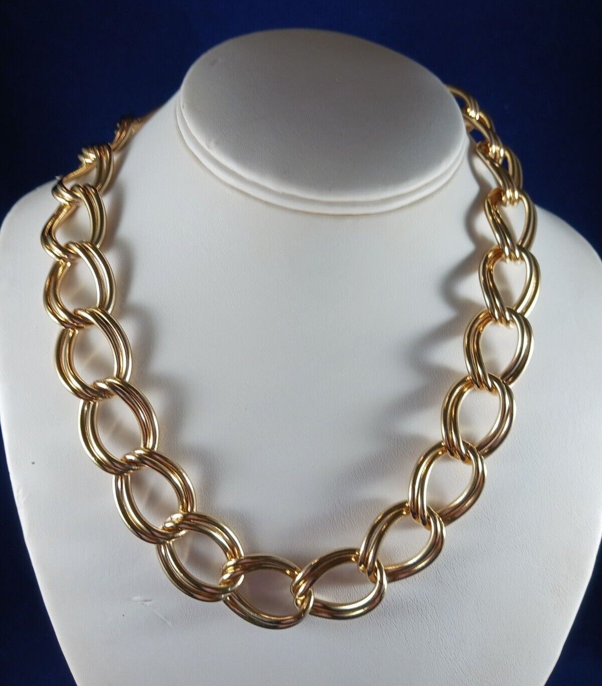 Barse Bronzed Adjustable Double Chain Yellow Gold… - image 1