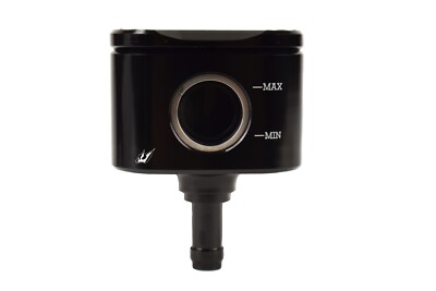 DRIVEN RACING HAL0 FRONT BRAKE FLUID CONTAINER 31cc - UNIVERSAL FIT - BLACK