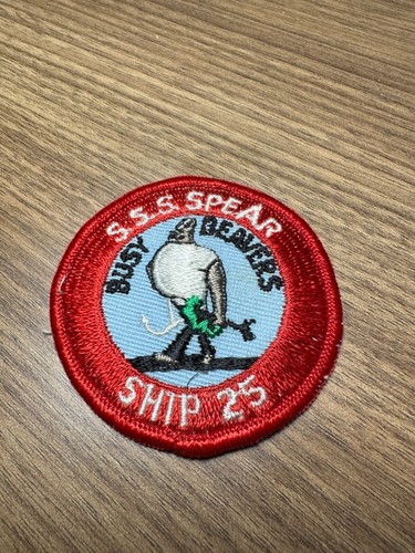 Vintage Boy Scout / Sea Scout Ship SSS Spear Ship 25 Patch