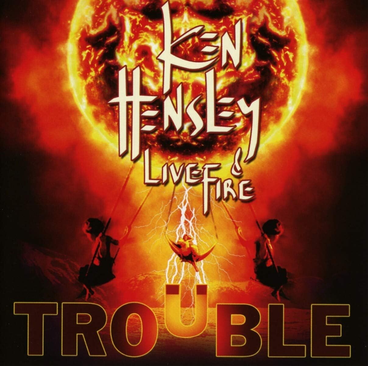 Ken Hensley & Live Fire - Trouble (2013)  CD  NEW/SEALED  SPEEDYPOST