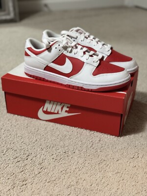 champion red dunks release date