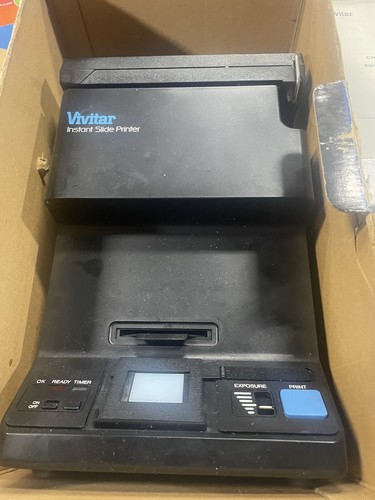 Vivitar Instant Slide Converter Printer - Convert 35mm Slides To Polaroids - Picture 2 of 5