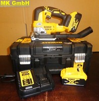 Dewalt Dcs 334 P2 Akku StichsäGe, 2X 18V-5,0Ah Li, Brushless, DCS334P2 + Tstak