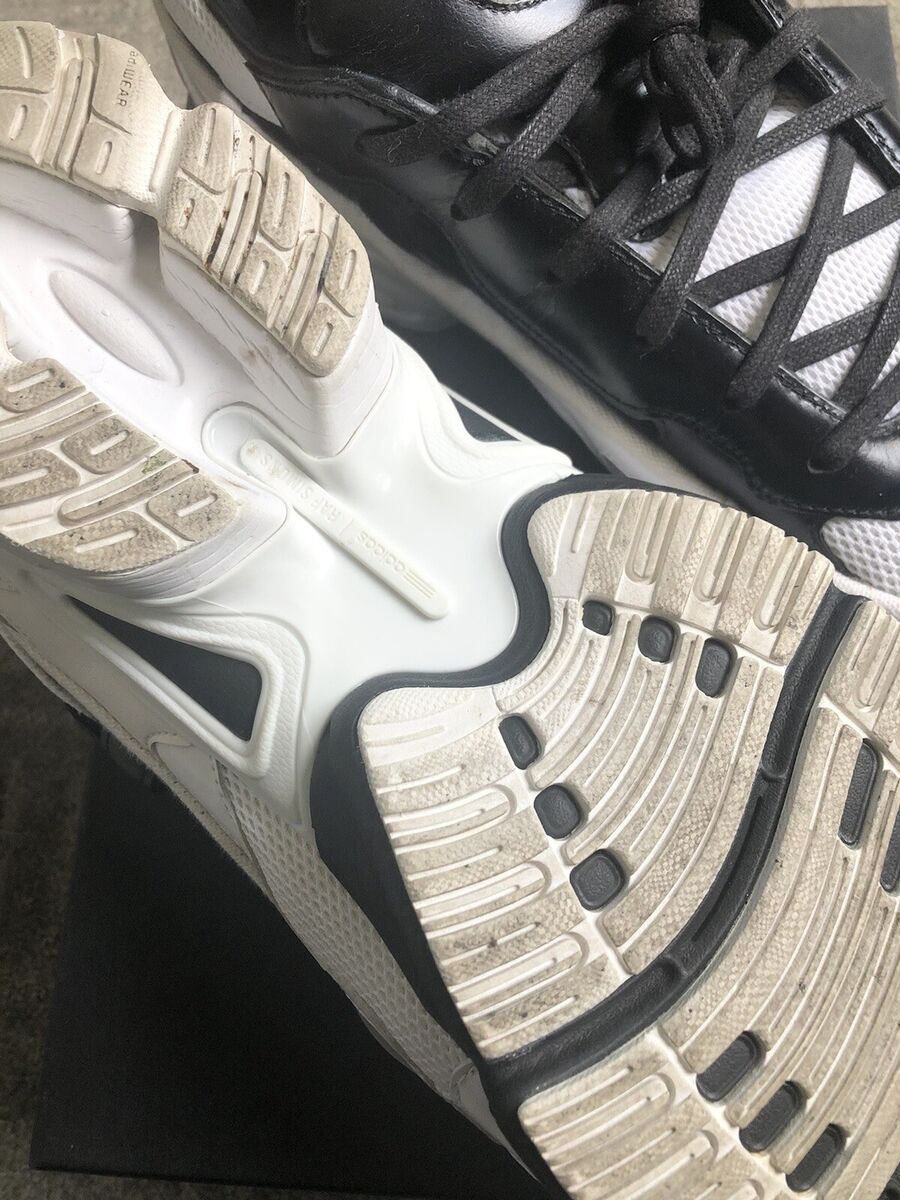 Raf Simons Replicant Ozweego Black White Cream BB7988 Size Raf Simons Replicant Ozweego Black White Cream BB7988 Size