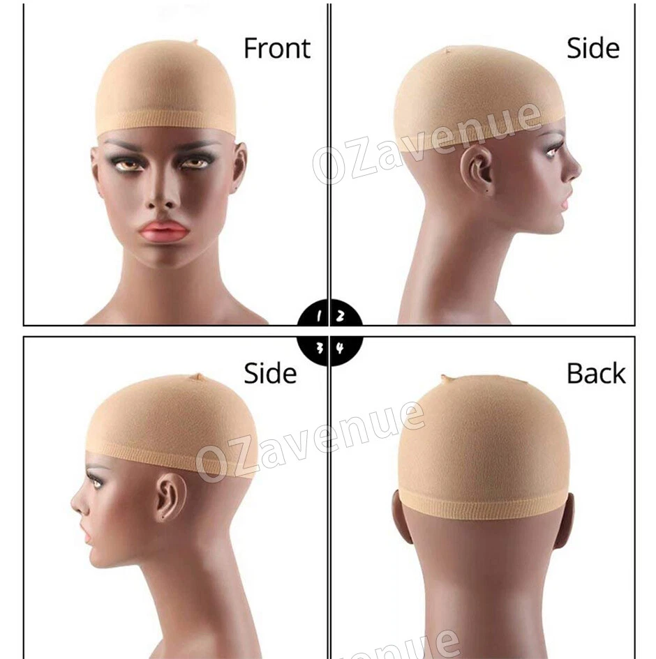 Hair Net Wig Cap for Wearing Wigs Soft Stocking Fabric Control