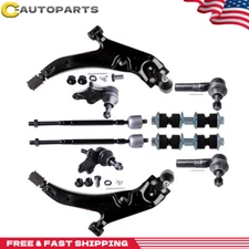 Front Lower Control Arm Tie Rod End Suspension For 1991-1997 Toyota Tercel Paseo