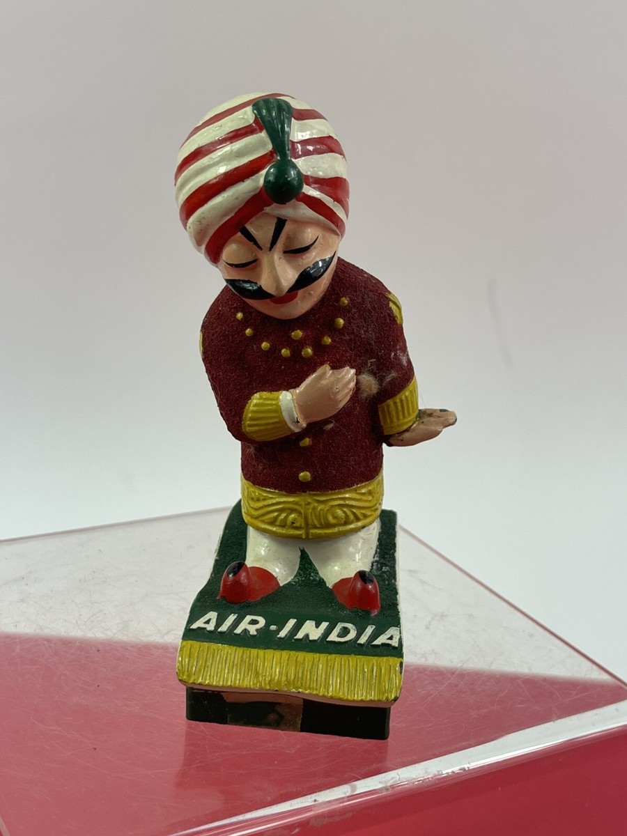 70年代ヴィンテージ AIR-INDIA マハラジャ置物　エアインディア 70年代ヴィンテージ AIR-INDIA マハラジャ置物 エアインディア
