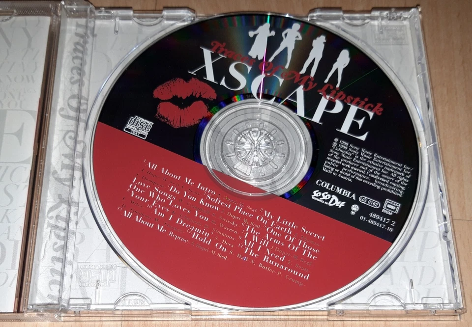 XSCAPE - Traces Of My Lipstick - Album CD R&B Rnb JOE, KEITH SWEAT, JD 💋 - Bild 4 von 4