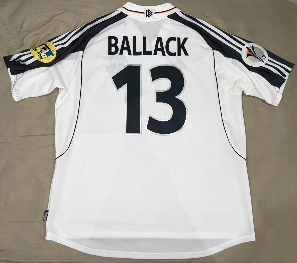 adidasドイツ代表ユニ　13 BALLACK ドイツ代表 2008 adidas ホーム半袖 ユニフォーム #13 BALLACK