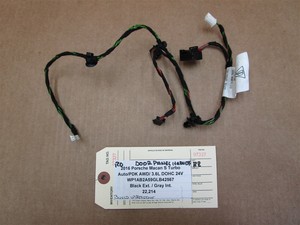 16 Macan S RWD Porsche R REAR DOOR PANEL WIRING HARNESS 95B971693