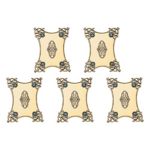 5Pcs Antique Embroidery Thread Winders Metal Embroidery Floss Bobbin for Sewing - Picture 12 of 16