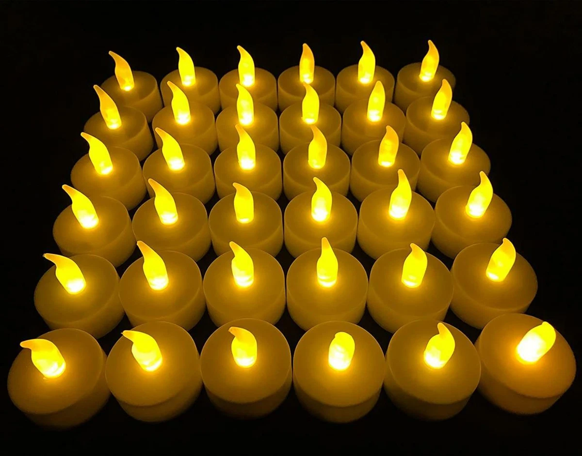 Flameless tea candles deals