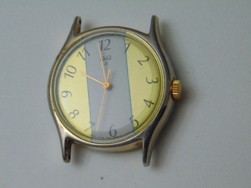 Vintage Q&Q QQ Men's Wind-up Mechanical Watch 6-T34032 -Works Great & Keeps Time - Picture 4 of 10