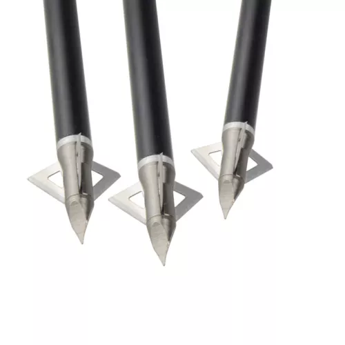 6/12/24pcs Archery Arrowheads Broadheads Blade Tips Arrow Screw Hunting Points - Picture 6 of 7