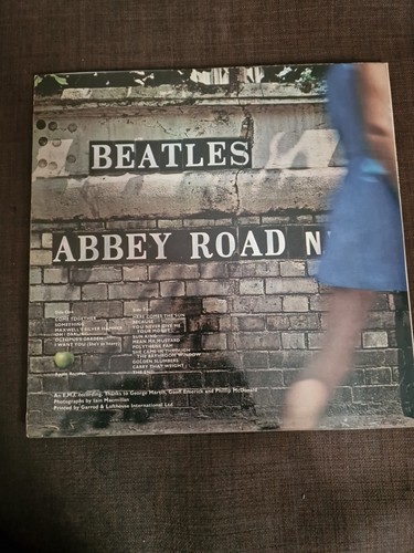 THE BEATLES ABBEY ROAD 1969 UK 1ST PRESS PCS 7088 YEX 750-1 749-2 vg+ - Imagen 2 de 6