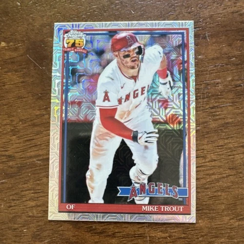 Topps ‘26 Mike Trout Angels 75 Years, Profiles, Greatest Hits - 5 Card Lot