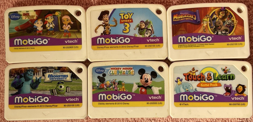 MobiGo games vtech Mixed Lot of 6 Nickelodeon - Picture 3 of 4