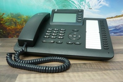 Unify OpenScape Desk Phone CP400T   Digitales Systemtelefon   Up0/E   Schwarz