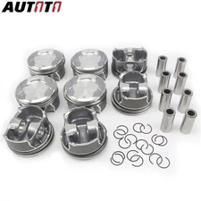 8X Pistons Rings Set M278 Fits Mercedes-Benz X166 W222 W221 GL500 S500 4.6T 4.7T